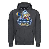 Smoke roanoke rail yard dawgs Zipper Hoodie - linhVisuals