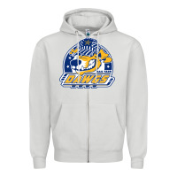 Dove Grey roanoke rail yard dawgs Zipper Hoodie - linhVisuals