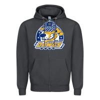 Smoke roanoke rail yard dawgs Zipper Hoodie - linhVisuals