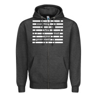 Charcoal Heather Everything is fine trust your government Zipper Hoodie - linhVisuals
