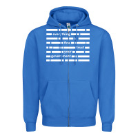 True Royal Everything is fine trust your government Zipper Hoodie - linhVisuals