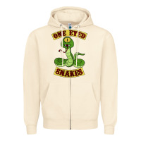 Sandshell one eyed snakes Zipper Hoodie - linhVisuals