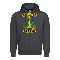 Smoke one eyed snakes Zipper Hoodie - linhVisuals
