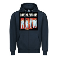 Navy #bowling for soup drunk enough to dance tour 2022 Zipper Hoodie - linhVisuals