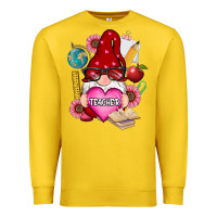 Lemon valentines day teacher gnome Premium Sweatshirt - RanaPortraitStore