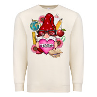 Sandshell valentines day teacher gnome Premium Sweatshirt - RanaPortraitStore