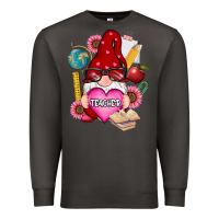 Smoke valentines day teacher gnome Premium Sweatshirt - RanaPortraitStore