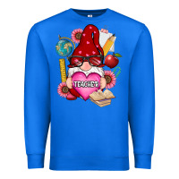 True Royal valentines day teacher gnome Premium Sweatshirt - RanaPortraitStore