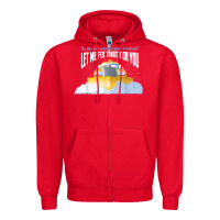Red funny snow plow driver shirt   gift for snowplow drivers t shirt Zipper Hoodie - linhVisuals