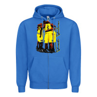 True Royal fab 5 Zipper Hoodie - linhVisuals