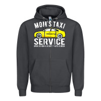 Smoke moms taxi service Zipper Hoodie - linhVisuals
