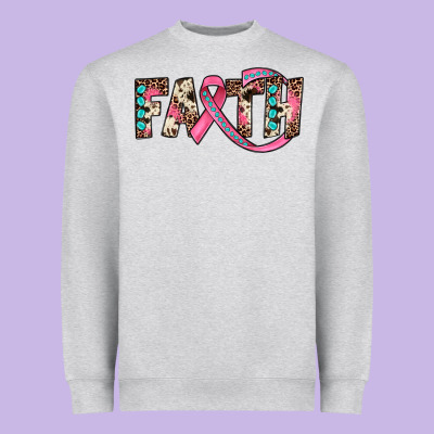 Faith Heavyweight Sweatshirt Designed By Jahusdesignshop