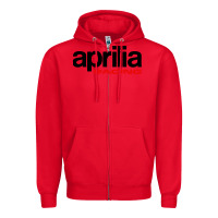 Red aprillian racing Zipper Hoodie - linhVisuals