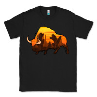 Black western bison Classic Tee - Jasminsmagicworld