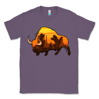 Lavender western bison Classic Tee - Jasminsmagicworld