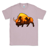 Lilac western bison Classic Tee - Jasminsmagicworld