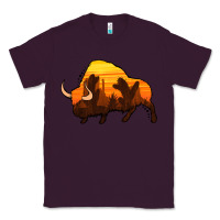 Plum western bison Classic Tee - Jasminsmagicworld