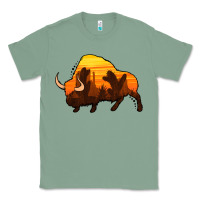 Sage western bison Classic Tee - Jasminsmagicworld