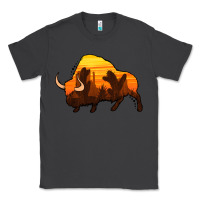 Smoke western bison Classic Tee - Jasminsmagicworld