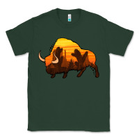Sports Green western bison Classic Tee - Jasminsmagicworld