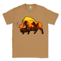 Toasted Coconut western bison Classic Tee - Jasminsmagicworld
