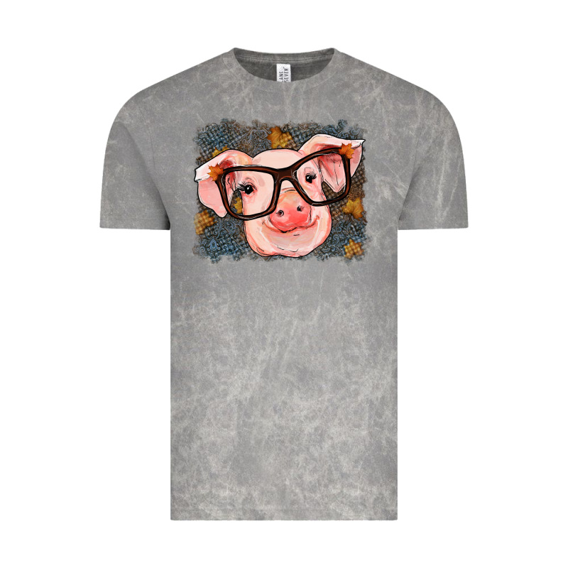 Fall Autumn Pig Vintage Tee by RanaPortraitStore | Teevron