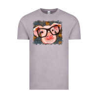Vintage Zinc Fall Autumn Pig Vintage Tee - RanaPortraitStore