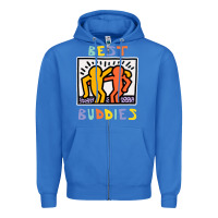 True Royal best buddies has landed Zipper Hoodie - linhVisuals