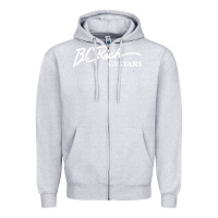 Heather Grey bc rich guitar Zipper Hoodie - linhVisuals