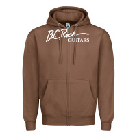 Chestnut bc rich guitar Zipper Hoodie - linhVisuals