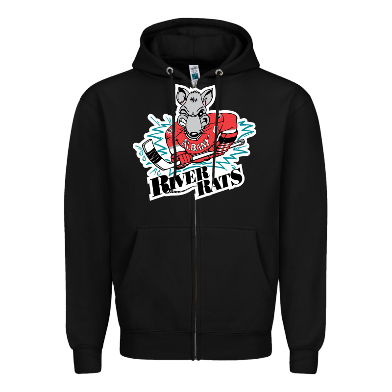 The-albany-river-rats-cute Zipper Hoodie by linhVisuals | Teevron