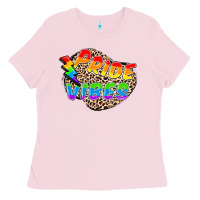 Bubblegum Pink pride vibes Ladies Tee - FaDigitalArtStudio