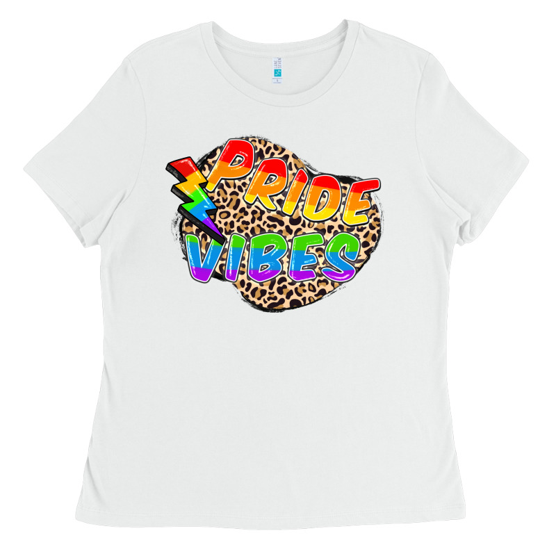 Pride Vibes Ladies Tee by FaDigitalArtStudio | Teevron