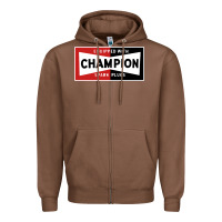 Chestnut champion spark plugs company Zipper Hoodie - linhVisuals