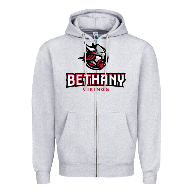 Bethany Lutheran College Vikings Zipper Hoodie by linhVisuals | Teevron