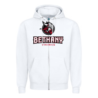 White bethany lutheran college vikings Zipper Hoodie - linhVisuals