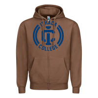 Chestnut ithaca college bombers Zipper Hoodie - linhVisuals