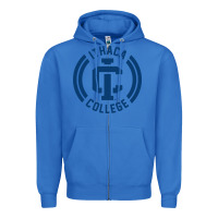 True Royal ithaca college bombers Zipper Hoodie - linhVisuals