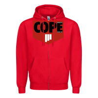 Red #manchester #orchestra #cope Zipper Hoodie - linhVisuals