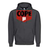Smoke #manchester #orchestra #cope Zipper Hoodie - linhVisuals