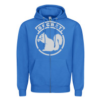 True Royal Secret Squirrel Zipper Hoodie - linhVisuals