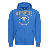 True Royal ‘Qüëënsrÿche Live To ock Zipper Hoodie - linhVisuals