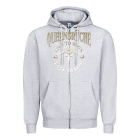 Heather Grey ‘Qüëënsrÿche Live To ock Zipper Hoodie - linhVisuals