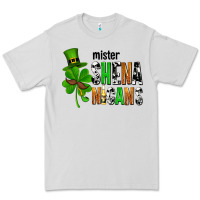 Dove Grey St. Patrick's Mister shenanigans Premium Tee - OliviaCreatesArt