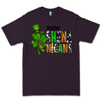 Plum St. Patrick's Mister shenanigans Premium Tee - OliviaCreatesArt