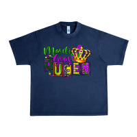 Navy mardi gras queen Urban Heavy Tee - FaDigitalArtStudio
