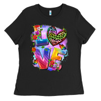 Black Love pride Ladies Tee - FaDigitalArtStudio