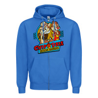 True Royal chip and dale anime character Zipper Hoodie - linhVisuals