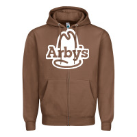 Chestnut fastfood restauran Zipper Hoodie - linhVisuals