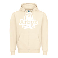 Sandshell fastfood restauran Zipper Hoodie - linhVisuals